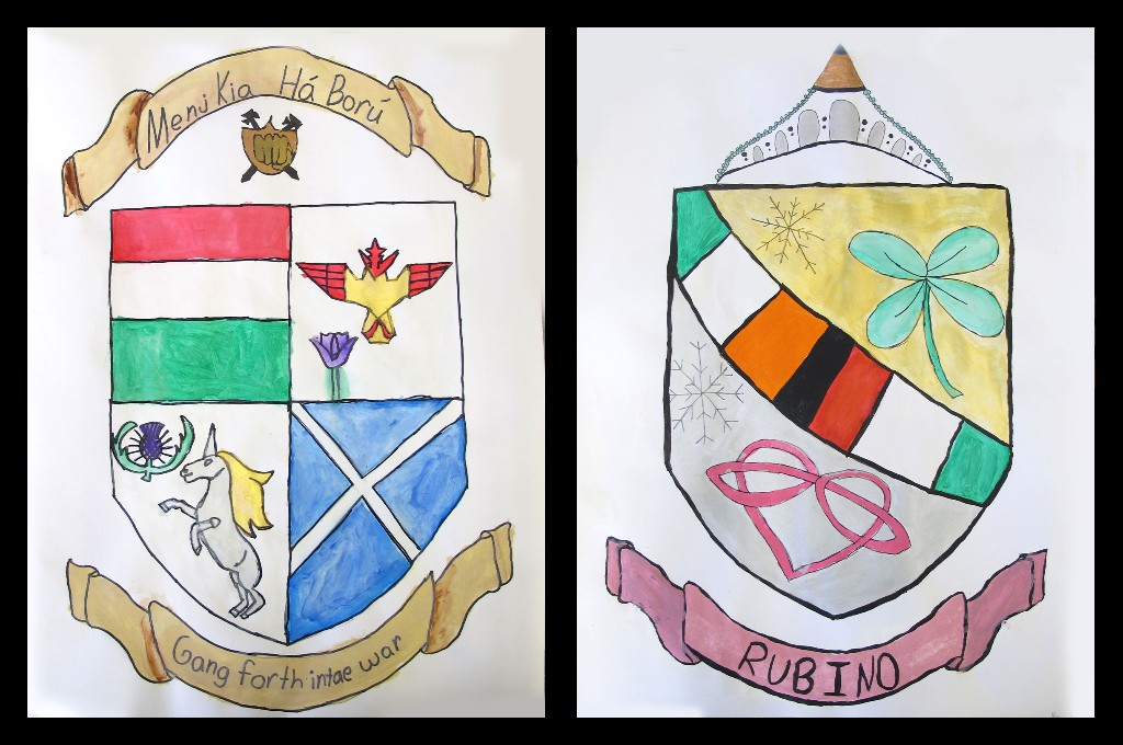 The Unquowa School A Lesson in Medieval Heraldry and Coats of Arms